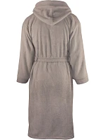 The One Towelling Bathrobe hooded Župan s kapucí 48.1021 taupe The One Towelling Bathrobe hooded Župan s kapucí 48.1021 taupe