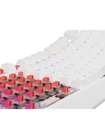 GENESIS Thor 230 TKL Herní klávesnice USB QWERTY US English White