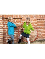Daiber 8026K Dětská mikina s kapucí 02.826K petrol melange Daiber 8026K Dětská mikina s kapucí 02.826K petrol melange
