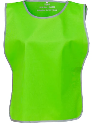 Yoko HVJ 259 Hi-Vis Tabard 79.J259 lime Yoko HVJ 259 Hi-Vis Tabard 79.J259 lime