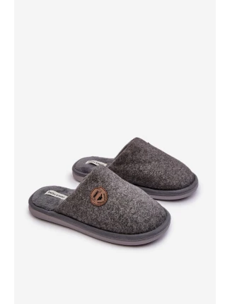 Mužské klasické pantofle šedé Makis Mužské klasické pantofle šedé Makis