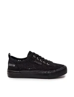 Openwork Sneakers Big Star JJ374011 Black Openwork Sneakers Big Star JJ374011 Black
