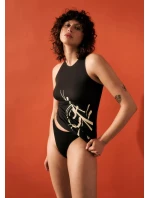 Dámské kalhotky Flex Smart Highleg Brazilian EX - BLACK - černá 0004 - TRIUMPH Dámské kalhotky Flex Smart Highleg Brazilian EX - BLACK - černá 0004 - TRIUMPH