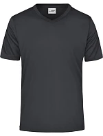 Daiber JN 736 Pánské sportovní tričko s výstřihem do V 02.0736 black Daiber JN 736 Pánské sportovní tričko s výstřihem do V 02.0736 black