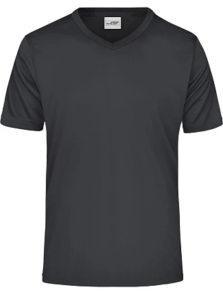 Daiber JN 736 Pánské sportovní tričko s výstřihem do V 02.0736 black Daiber JN 736 Pánské sportovní tričko s výstřihem do V 02.0736 black