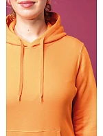 Kariban K 4028 Dámská eco-friendly mikina s kapucí 20.4028 light orange