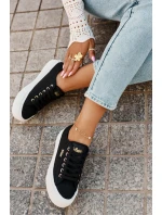 Dámské Tenisky S Krajkou Lee Cooper LCW-25-31-3439L Černé Dámské Tenisky S Krajkou Lee Cooper LCW-25-31-3439L Černé