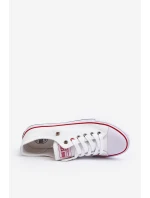 Big Star nízké pánské bílé tenisky T174102