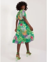 Šaty DHJ SK 13162 3.90 zelená Šaty DHJ SK 13162 3.90 zelená