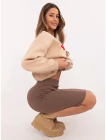 Sukně RV SD 8961.38 hnědá Sukně RV SD 8961.38 hnědá