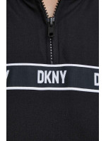 Dámské pyžamo YI80001 črné s potiskem - DKNY