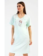 Dámská noční košile mateřská Čáp s kloboukem