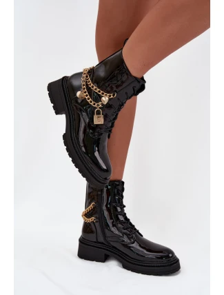 Šněrovací vyšší model 216849 Step in style