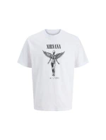 Jack&Jones tričko Nirvana JPRBLUNIRVANA SS TEE 12287521 BRIGHT WHITE