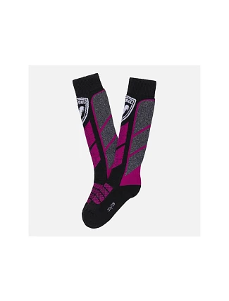 Dětské lyžařské ponožky ROSSIGNOL JR THERMOTECH SOCKS, růžové