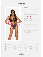 Sexy set Kokietta set - Obsessive Sexy set Kokietta set - Obsessive
