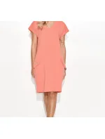 Denní šaty M730 - Makadamia