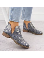 Dámské boty W SA62-102 SAN12D modré - M.Daszynski