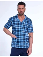 Pyžamo Cornette 318/53 cr/r 3XL-5XL pánské rozepínací