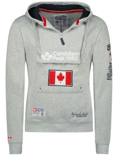 Canadian Peak GALAPAGOS BGREY CP MEN 054 POP mikina (RBMWW3826H/CP-GRIS MÉLANGÉ)