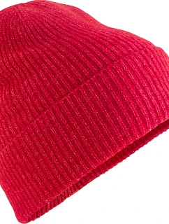 Beechfield B 388 Pletená čepice "Wool Blend" 53.0388 red marl