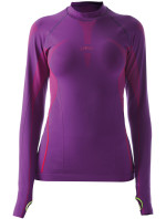 Dámské sportovní tričko s dlouhým rukávem IRON-IC - fialová Barva: Violet NY, Velikost: