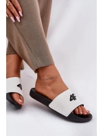 Dámské pantofle 4F 4FRMM00FSLIF010-10S Bílé