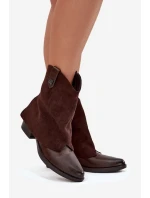 Zateplené Kovářské Sněhule Na Podpatku Čokoládové Sylvette Zateplené Kovářské Sněhule Na Podpatku Čokoládové Sylvette