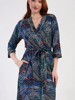 Dámské domácí šaty s krátkým rukávem Medvídek