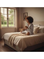 Dámský župan 42877 Brid grey - HENDERSON