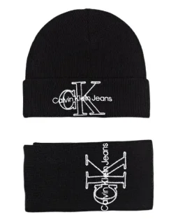 Čepice + šála Calvin Klein Jeans W K60K608858