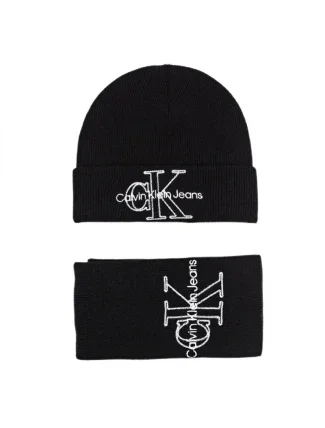 Čepice + šála Calvin Klein Jeans W K60K608858