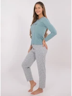 Pyžamo DU PI FP 003.99P mint Pyžamo DU PI FP 003.99P mint