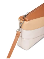 Dámská kabelka Vuch Coalie Striped Beige