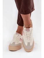 Dámské nízké tenisky LEE Ailani Women Low – ecru bílá