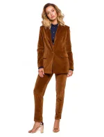 Sametové sako s knoflíkem M643 - Moe Sametové sako s knoflíkem M643 - Moe