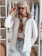 Dámská přechodná prošívaná vesta VESOLITA bílá FashionStreet TY4880