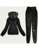 Černý dámský velurový dres (81201) Černý dámský velurový dres (81201)