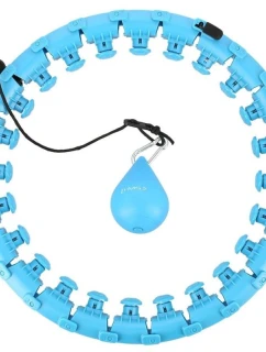 HMS HHW01 obruč s lemováním a závažími modrá