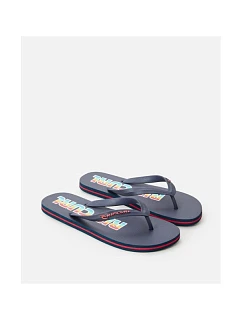 RIP CURL Icons Žabky s otevřenou špičkou modré