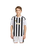 Adidas Juventus dětské tričko 26/27 bílo-černé KB8836 Adidas Juventus dětské tričko 26/27 bílo-černé KB8836