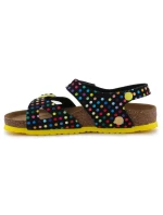 Birkenstock Colorado Rivet Logo Digital Dots Black Jr sandály 1023611