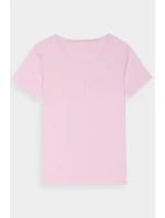 Dámské tričko s potiskem 4F Růžové 4FWMM00TTSHF1846-56S