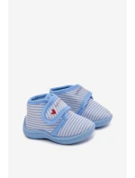 Dětské bačkory na suchý zip s proužky – světle růžové Lavelle Dětské bačkory na suchý zip s proužky – světle růžové Lavelle