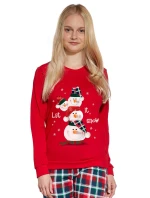 Dívčí pyžamo 594/172 Snowman 2 - CORNETTE