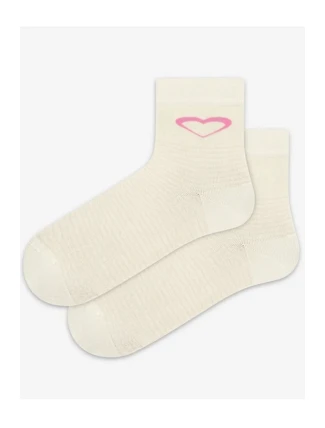 TENKÉ PONOŽKY BARVA 6-11 LET DÍVKY OFF WHITE 27/29 TENKÉ PONOŽKY BARVA 6-11 LET DÍVKY OFF WHITE 27/29