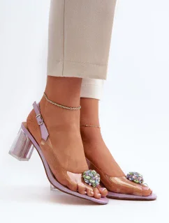 Sandály na podpatku  model 195423 Step in style