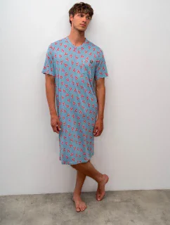 Vamp - Pohodlná pánská noční košile 16614 - Vamp