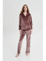 Vamp - Sametové dámské pyžamo 19345 - Vamp Vamp - Sametové dámské pyžamo 19345 - Vamp
