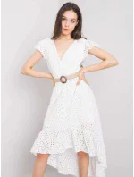 Dámské šaty TW SK BI 25482.20 bílé - FPrice Dámské šaty TW SK BI 25482.20 bílé - FPrice